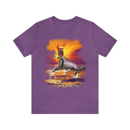 Cowboy Dolphin Unisex Tee