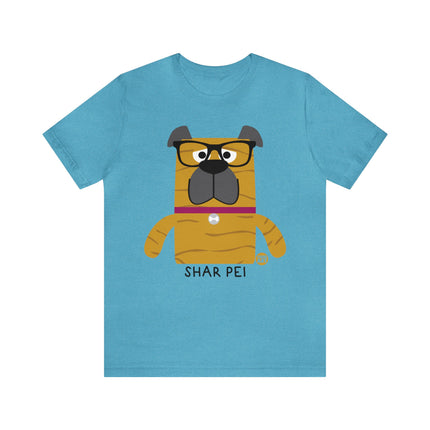 Bow Wow Meow Shar Pei Unisex Tee