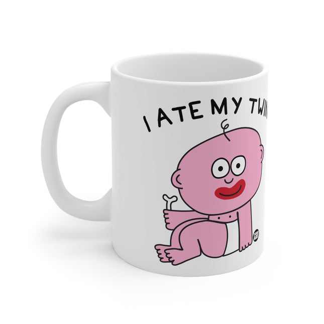 Ate My Twin Ceramic Mug