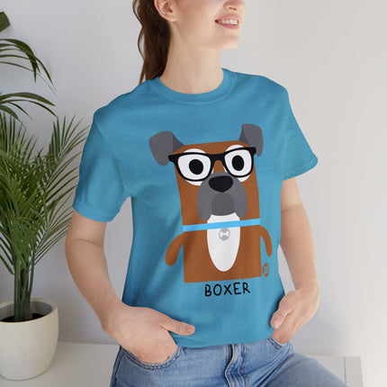 Bow Wow Meow Boxer Unisex Tee