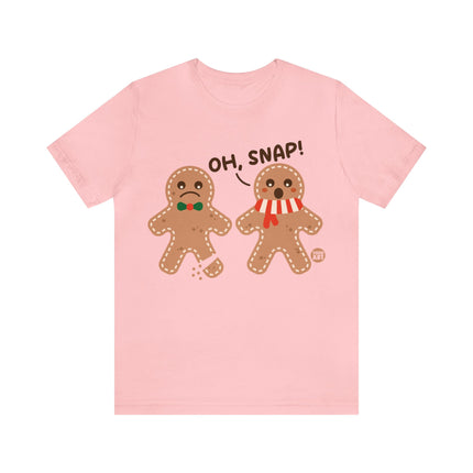 Oh Snap Gingerbread Cookie Xmas Unisex Tee