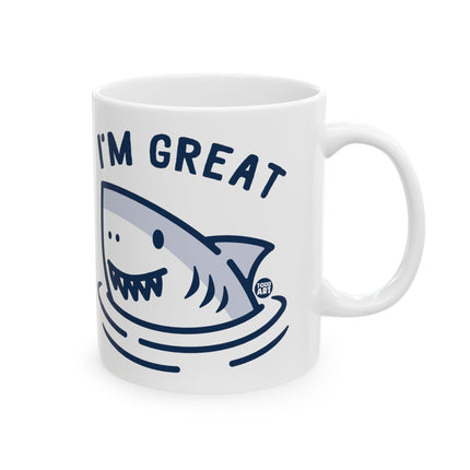 I'm Great Shark Ceramic Mug