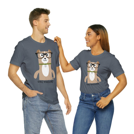 Bow Wow Meow Greyhound Unisex Tee