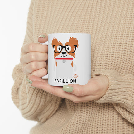 Bow Wow Meow Papillion Ceramic Mug