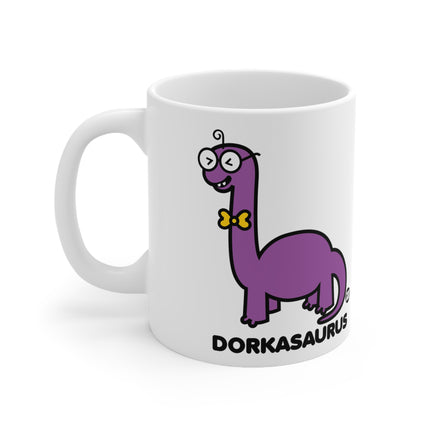 dorkasaurus dino Ceramic Mug