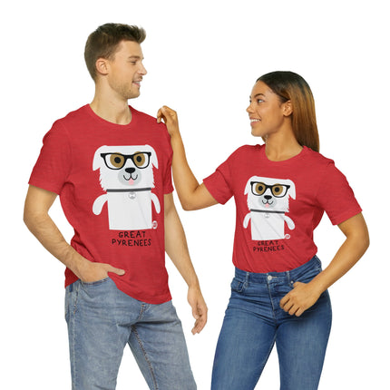 Bow Wow Meow Great Pyrenese Unisex Tee