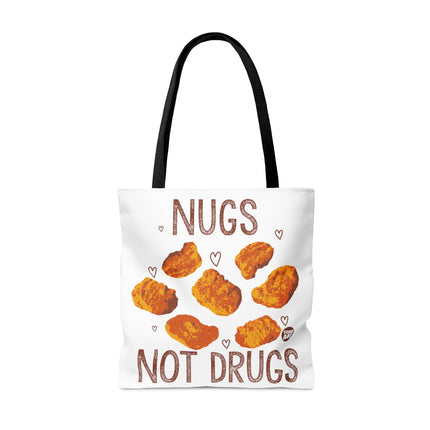 Nugs Not Drugs Chicken Nugget Tote Bag