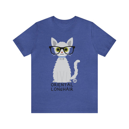 Bow Wow Meow Oriental Longhair Unisex Tee