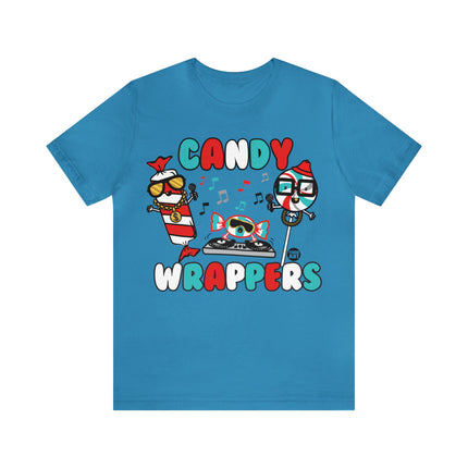 Candy Wrappers Unisex Tee