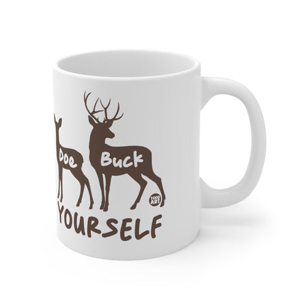 doe buck yourself Ceramic Mug