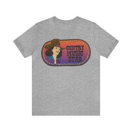 Cuntry Music Star Unisex Tee