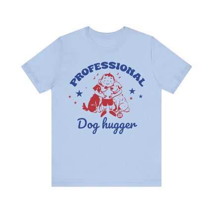 Professional Dog Hugger Boy Tshirt