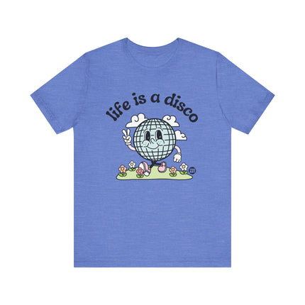 Life is a Disco Tee, Cute Disco Ball Tshirt