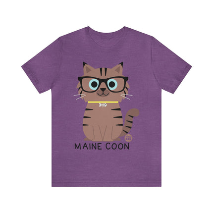 Bow Wow Meow Maine Coon Unisex Tee