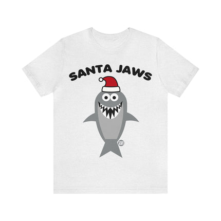 Santa Jaws Christmas Unisex Tee