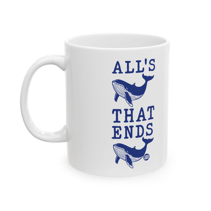 All's Whale That Ends Whale Ceramic Mug