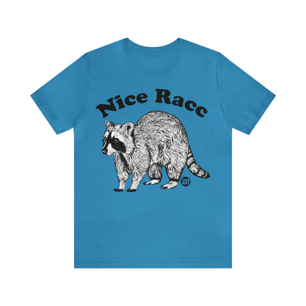 Nice Racc Raccoon Unisex Short Sleeve Tee