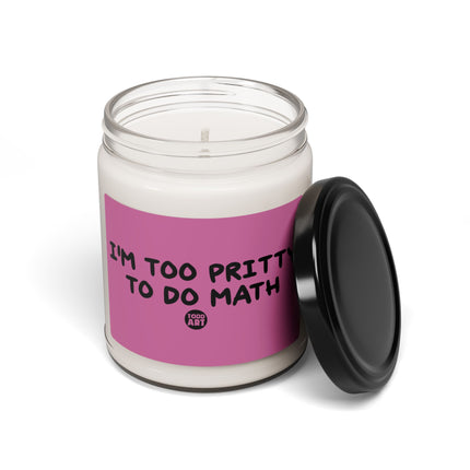 Too Pritty Math Scented Soy Candle, 9oz