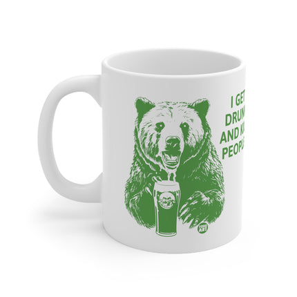 Get Drunk Kill people Ceramic Mug