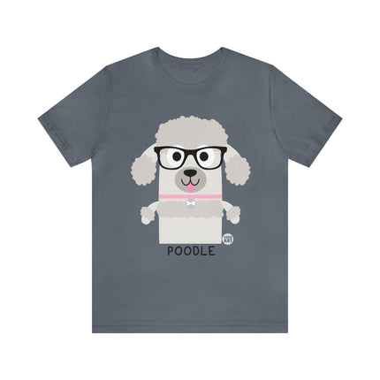 Bow Wow Meow Poodle Unisex Tee