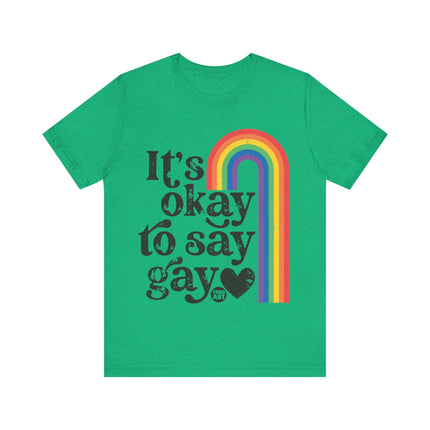 Okay Say Gay Tee