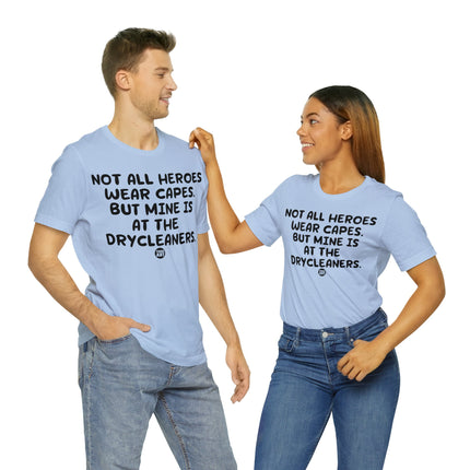 Hero Cape Drycleaners Unisex Tee