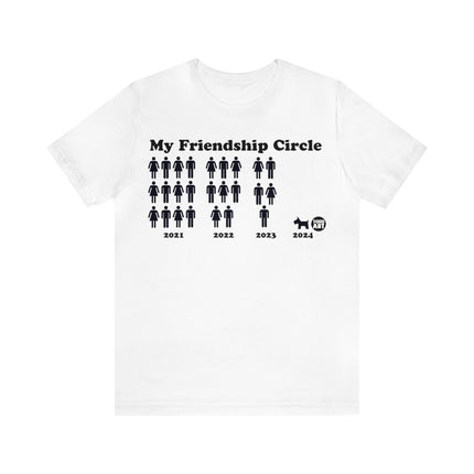 My Friendship Circle Unisex Short Sleeve Tee