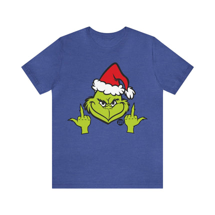 Grinch Fuck You Unisex Xmas Tee