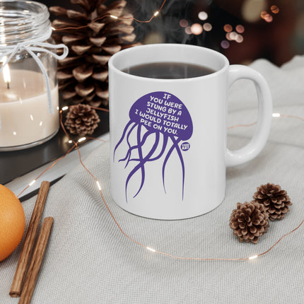 Jellyfish Pee on You Ceramic Mug