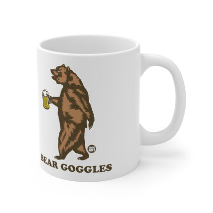 bear goggles Ceramic Mug