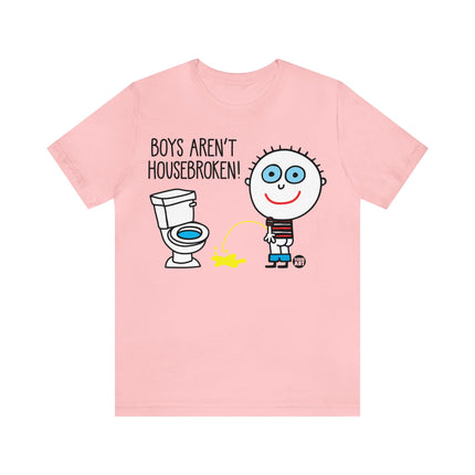 Boys Aren't Housebroken Unisex Tee