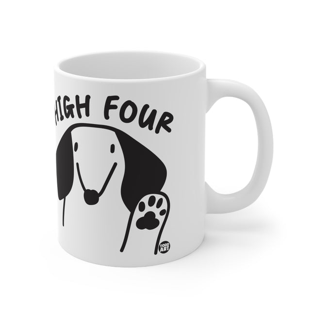 High Four paw Ceramic Mug