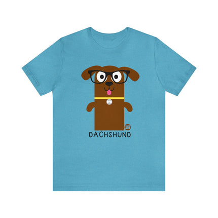 Bow Wow Meow Dachshund Unisex Tee