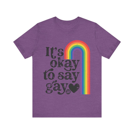 Okay Say Gay Tee