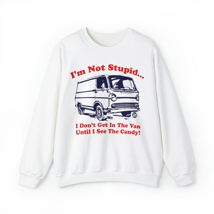 Not Stupid Candy First Candy Van Crewneck Sweatshirt