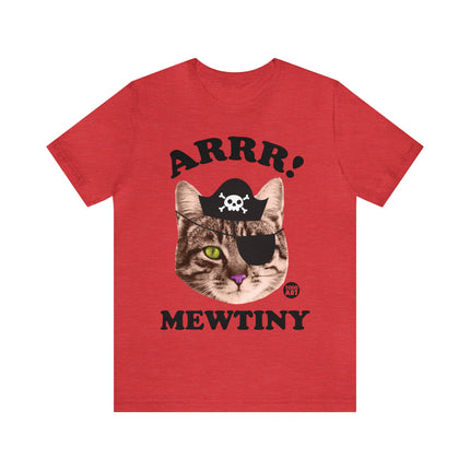 Arrr Mewtiny Cat Pirate Unisex Tee