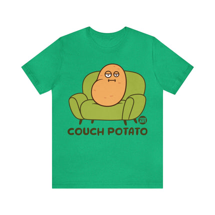 Couch Potato Unisex Short Sleeve Tee