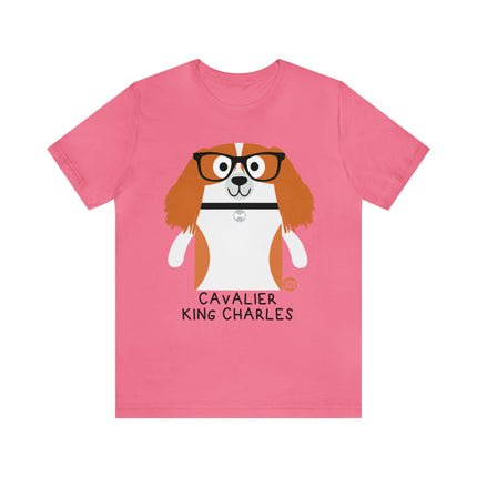 Bow Wow Meow Cavalier King Charles Unisex Tee