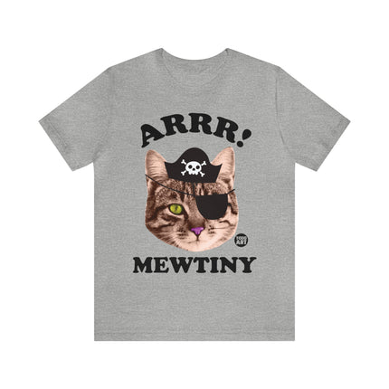 Arrr Mewtiny Cat Pirate Unisex Tee