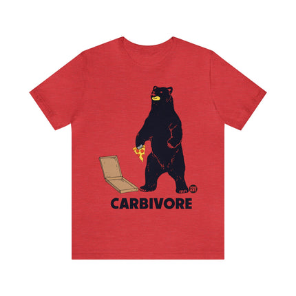 Carbivore Pizza Bear Unisex Tee