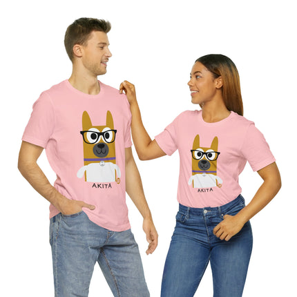 Bow Wow Meow Akita Unisex Tee