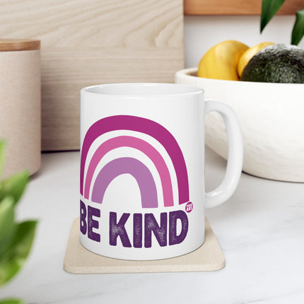 Be Kind Rainbow Coffee Mug