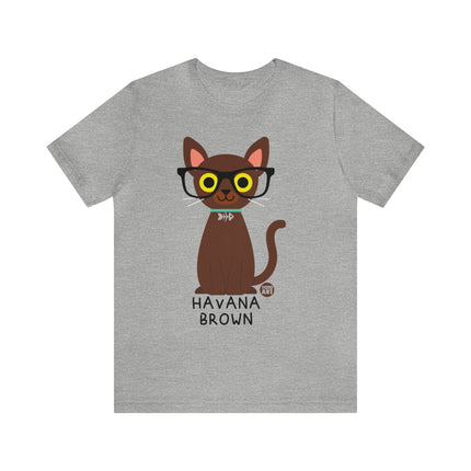 Bow Wow Meow Havana Brown Unisex Tee