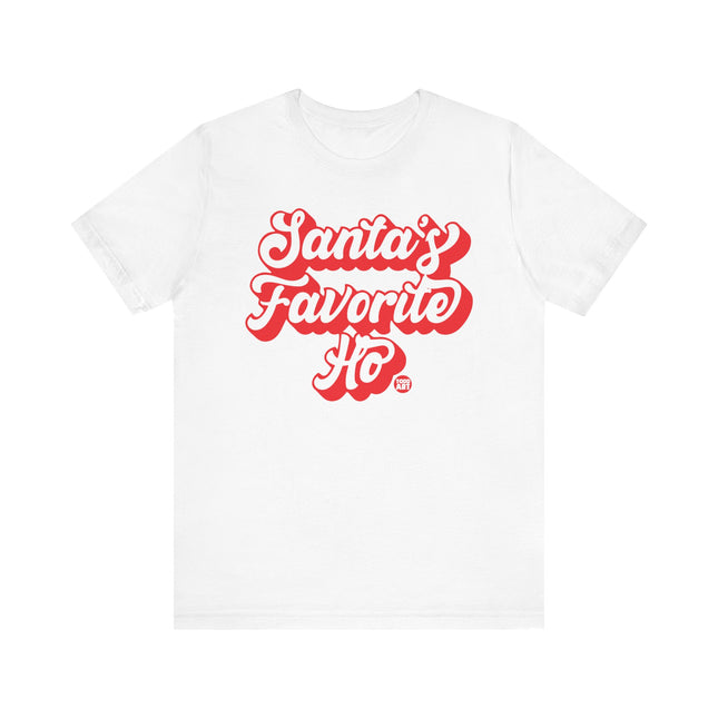 Funny "SANTA'S FAVORITE HO" Tee Shirt