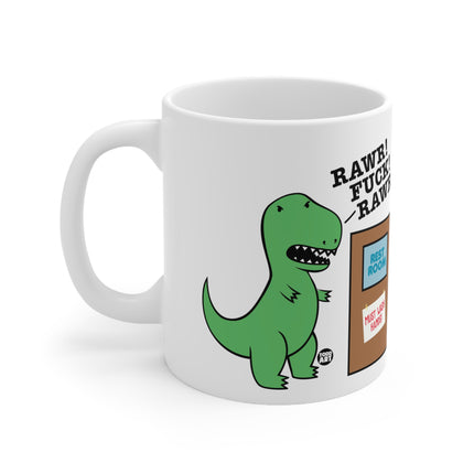 Dino Wash Hands Ceramic Mug