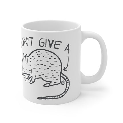 Dont Give a rats Ass Ceramic Mug