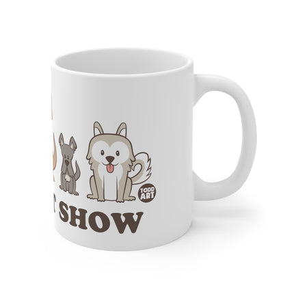 Total Sit Show Dogs Ceramic Mug