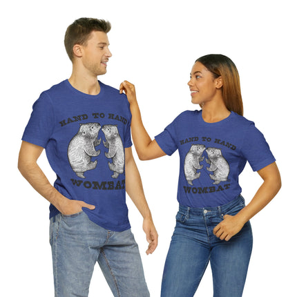 Hand to Hand Wombat Unisex Short Sleeve Tee