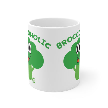 Broccoholic Ceramic Mug