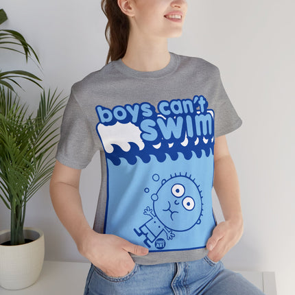 Boys Can't Swim Unisex Tee